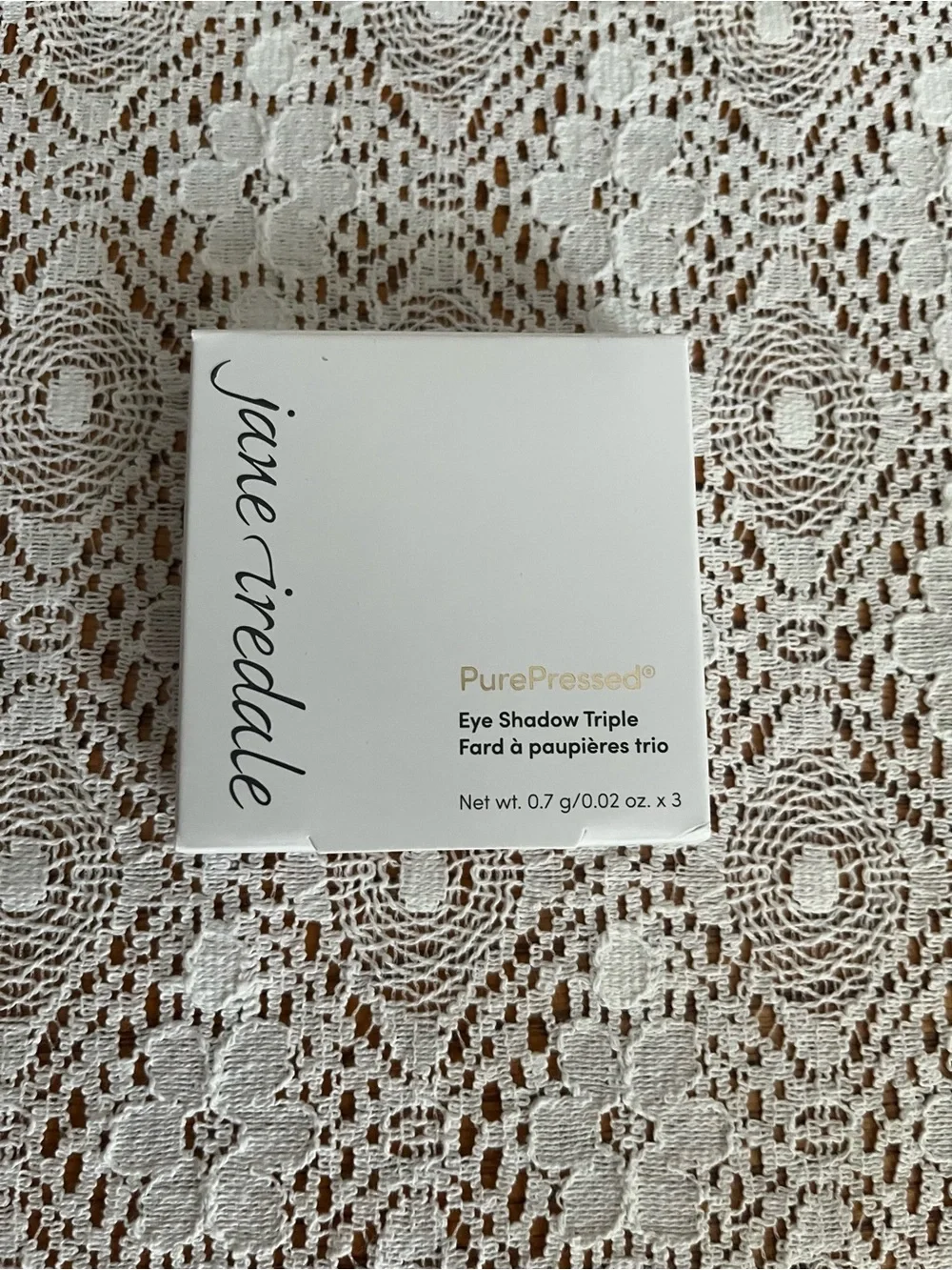 Jane Iredale Pure Pressed Triple Eye Shadow Compact, Brown Sugar